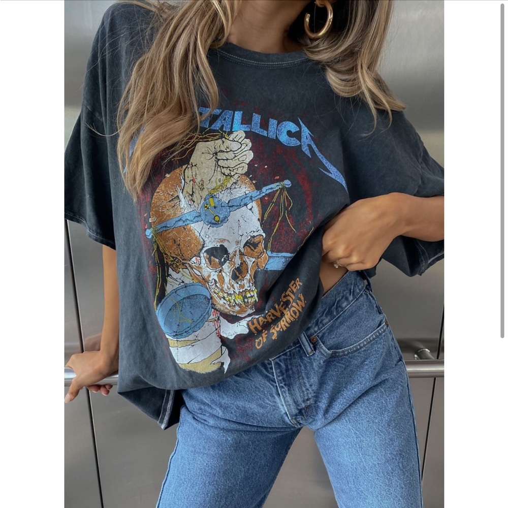 Metallica Oversized Tee